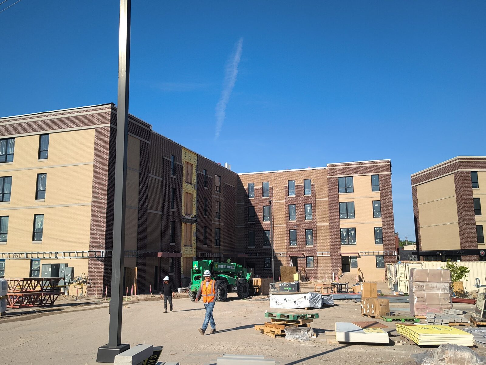 Cold-formed steel interior build-out at Cadillac Lofts